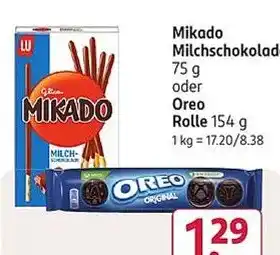 Rossmann DE Mikado Milchschokolade aanbieding