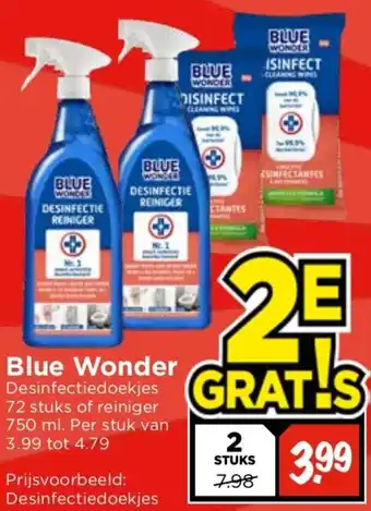 Vomar Voordeelmarkt Blue Wonder aanbieding