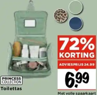 Vomar Voordeelmarkt PRINCESS COLLECTION Toilettas aanbieding