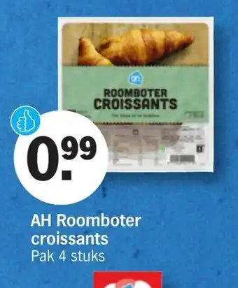 Albert Heijn AH Roomboter 4 stuks aanbieding