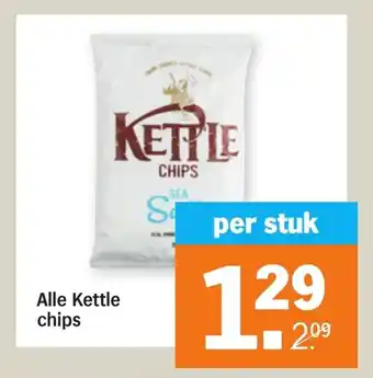 Albert Heijn Alle Kettle Chips aanbieding