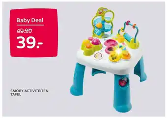 Prenatal Smoby Activiteiten Tafel aanbieding