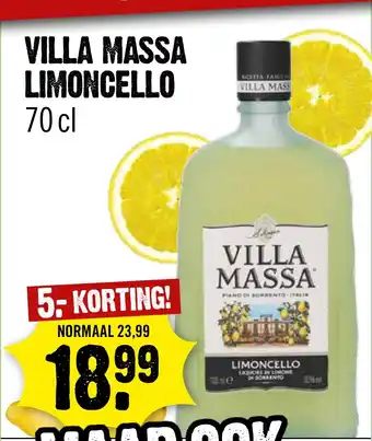 Dirck 3 VILLA MASSA LIMONCELLO 70 cl aanbieding