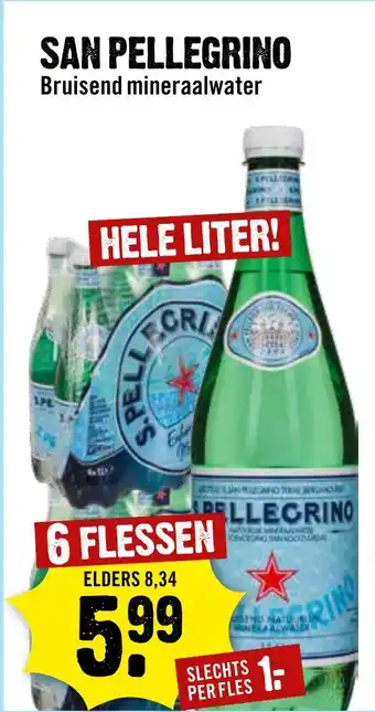 Dirck 3 SAN PELLEGRINO Bruisend mineraalwater aanbieding