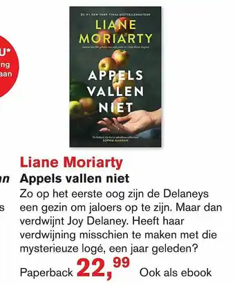 Libris Liane Moriarty Appels Vallen Niet aanbieding