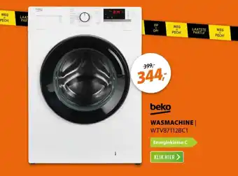 Expert beko WASMACHINE aanbieding