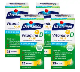 De Online Drogist Davitamon Vitamine D Olie Multiverpakking aanbieding