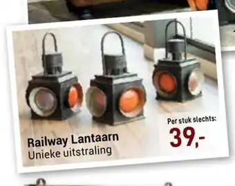 Paco Meubelen Railway Lantaarn aanbieding