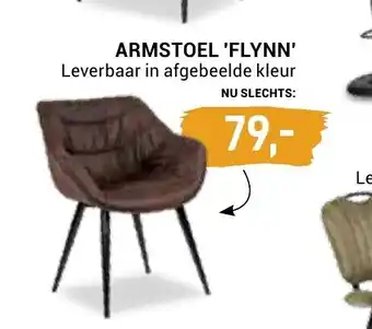 Paco Meubelen Armstoel 'Flynn' aanbieding