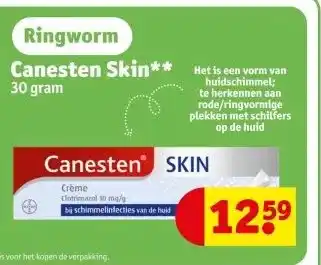 Kruidvat Canesten Skin** aanbieding