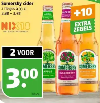 Poiesz Somersby cider aanbieding
