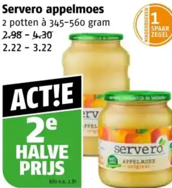 Poiesz Servero appelmoes aanbieding