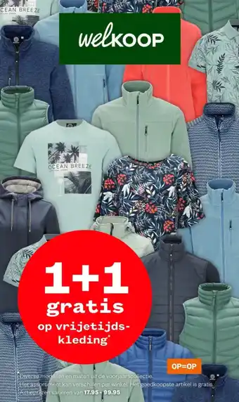 Welkoop vrijetijdskleding aanbieding