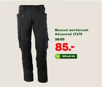 Welkoop Mascot werkbroek Advanced 17179 aanbieding