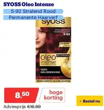 Bol.com SYOSS Oleo Intense aanbieding