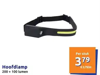 Action Hoofdlamp aanbieding