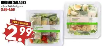 MCD Supermarkt GROENE SALADES aanbieding