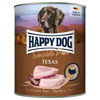 Zooplus Happy Dog Puur 6 x 800 g - Kalkoen Puur aanbieding