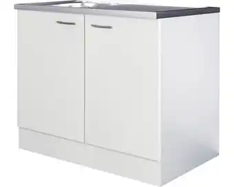 Hornbach Spoelblokkast Wito wit 100x60 cm aanbieding