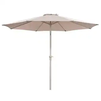 Leen Bakker Parasol Dorado tilt - zand - Ø300 cm aanbieding