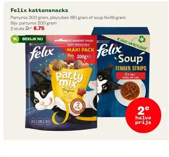 Welkoop Felix kattensnacks aanbieding