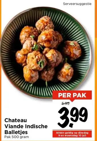 Vomar Voordeelmarkt Chateau Viande Indische aanbieding