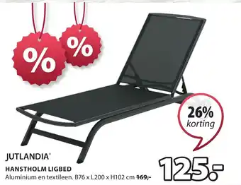 Jysk HANSTHOLM LIGBED aanbieding