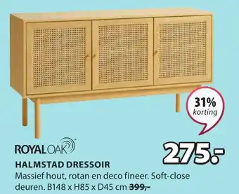 Jysk HALMSTAD DRESSOIR aanbieding