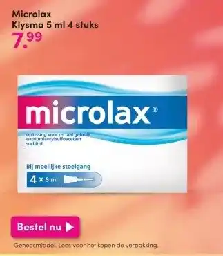 DA Microlax aanbieding