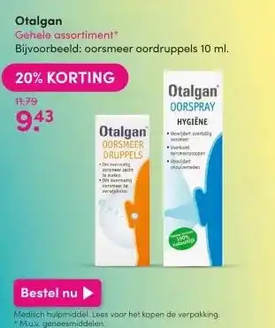 DA Otalgan aanbieding