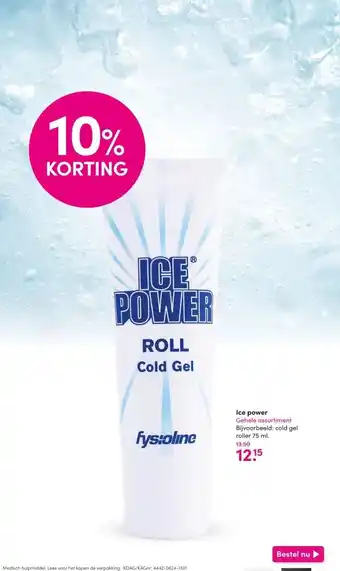 DA Ice power aanbieding