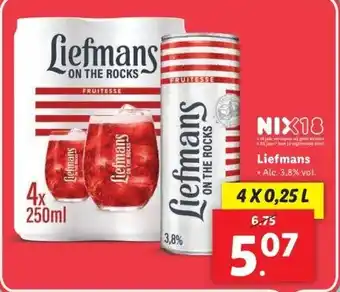 Lidl Liefmans aanbieding