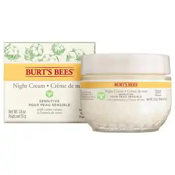Douglas Burt's Bees Sensitive Night Cream aanbieding