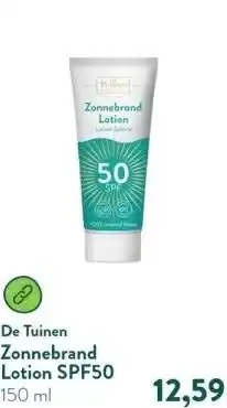 Holland & Barrett Zonnebrand Lotion SPF50 aanbieding