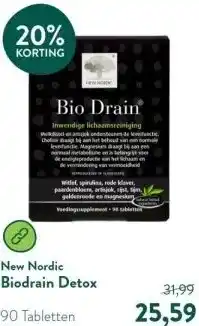 Holland & Barrett Biodrain Detox aanbieding