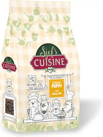 Intratuin YamiPets hondenvoer Sjef's Cuisine puppy regular 12,5 kg aanbieding