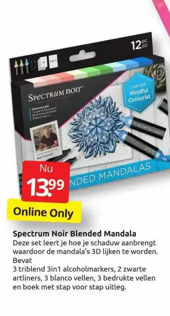 Boekenvoordeel Spectrum Noir Blended Mandala aanbieding