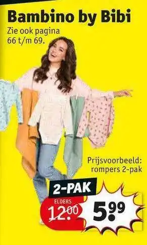 Kruidvat Bambino By Bibi aanbieding