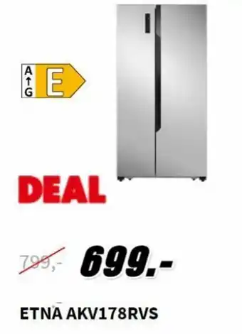 MediaMarkt Etna AKV178RVS aanbieding