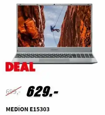 MediaMarkt Medion Notebook E15303 aanbieding