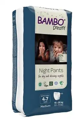 De Online Drogist Bambo Dreamy Night Pants 4-7 jaar aanbieding