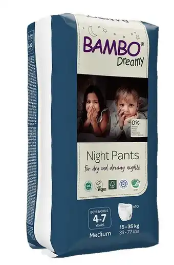 De Online Drogist Bambo Dreamy Night Pants 4-7 jaar aanbieding