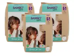 De Online Drogist Bambo Nature Maat 5 Luiers XL Multiverpakking aanbieding