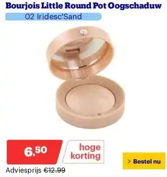 Bol.com Bourjois Little Round Pot Oogschaduw aanbieding