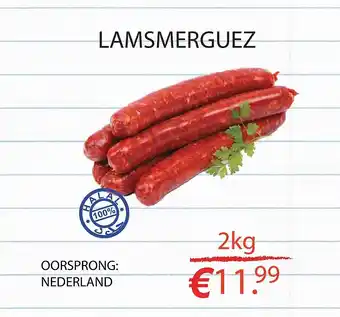 Tanger Markt LAMSMERGUEZ aanbieding