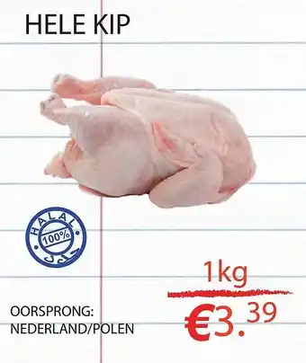 Tanger Markt HELE KIP aanbieding