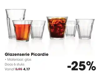 HANOS Glazenserie Picardie aanbieding