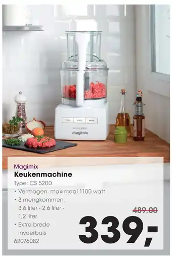 HANOS Magimix Keukenmachine aanbieding