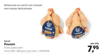 HANOS Savel Poussin aanbieding