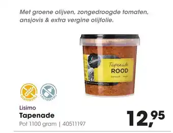 HANOS Lisimo Tapenade aanbieding